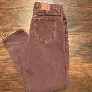 Lee plum jeans